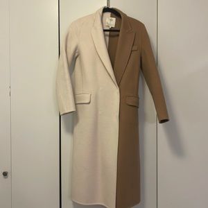Westside brown and beige coat